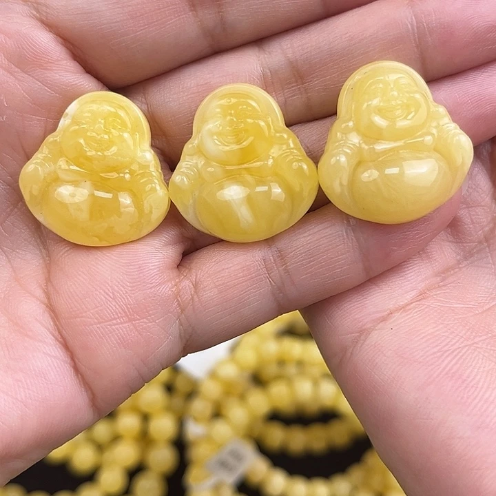 琥珀未镶嵌颈饰琥珀，多样性发其一