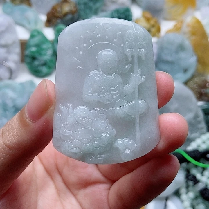 吊坠(不含链)未镶嵌翡翠1