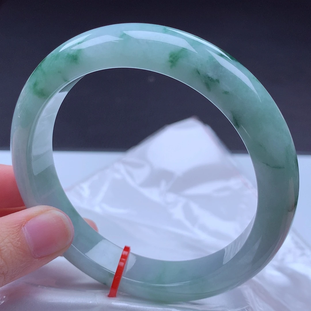 未镶嵌手镯翡翠63-64手镯000458