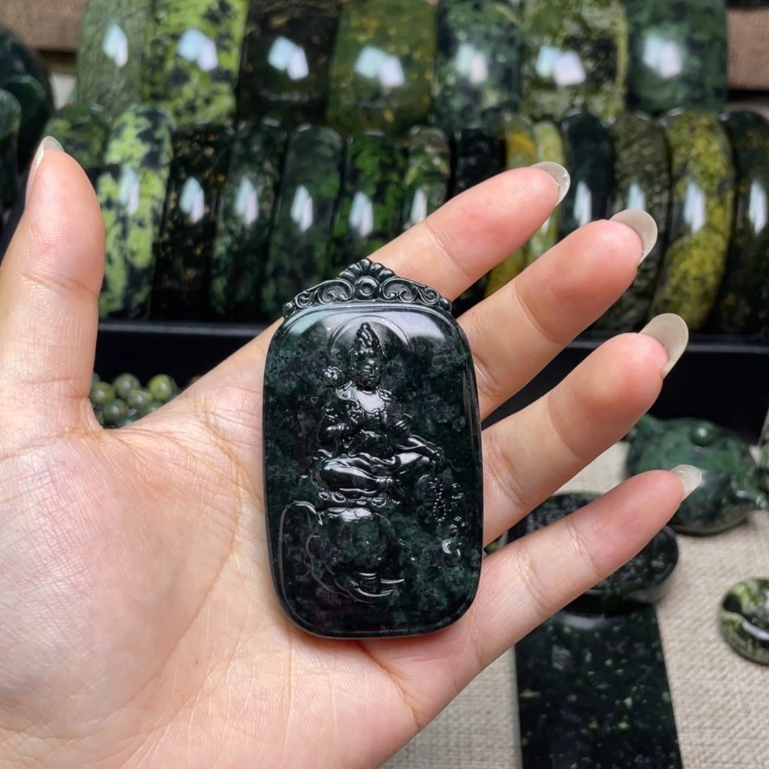 睿***涂蛇纹石玉未镶嵌手镯