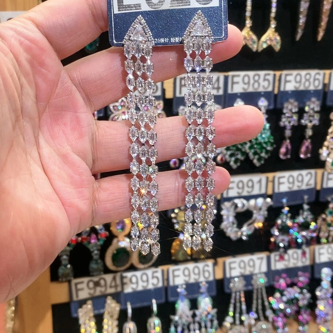 【闪购商品】纯铜925银锆石