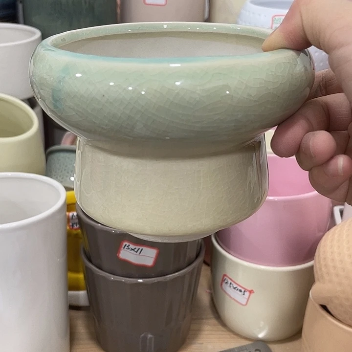 陶瓷花盆凑12米包邮