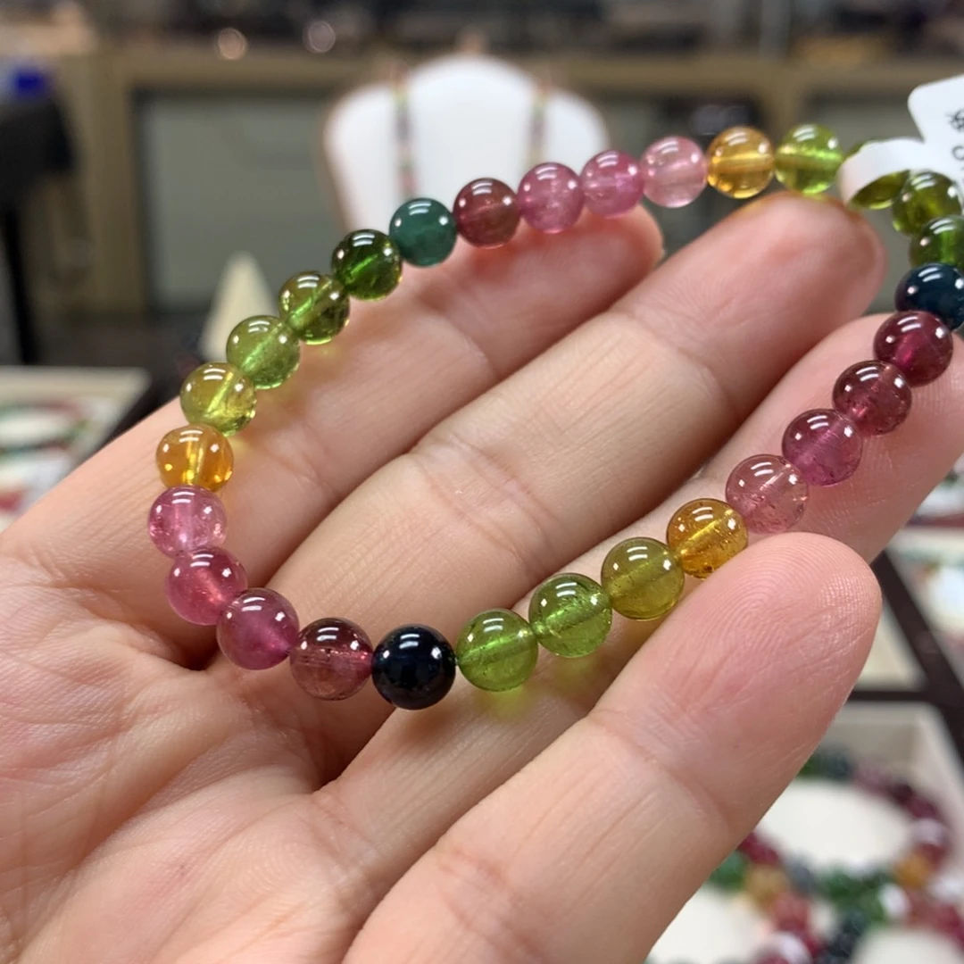 手链未镶嵌碧玺6.6左右
