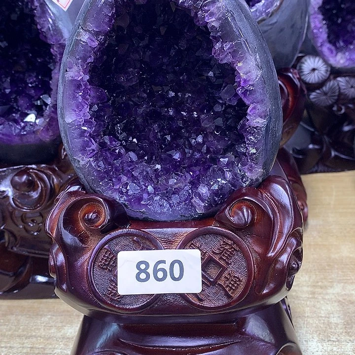 紫水晶860未镶嵌紫晶秋*