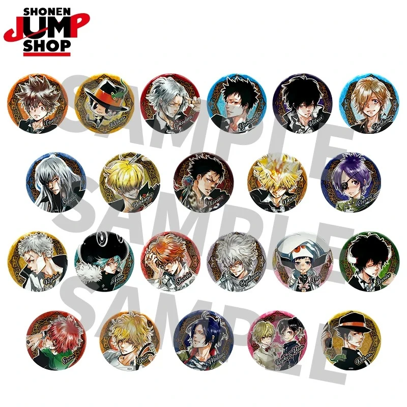 【家庭教师】SHONEN JUMP SHOP 官方彩图闪吧唧徽章 盲盒（默认代拆）