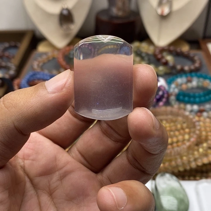 未镶嵌颈饰水晶无事牌