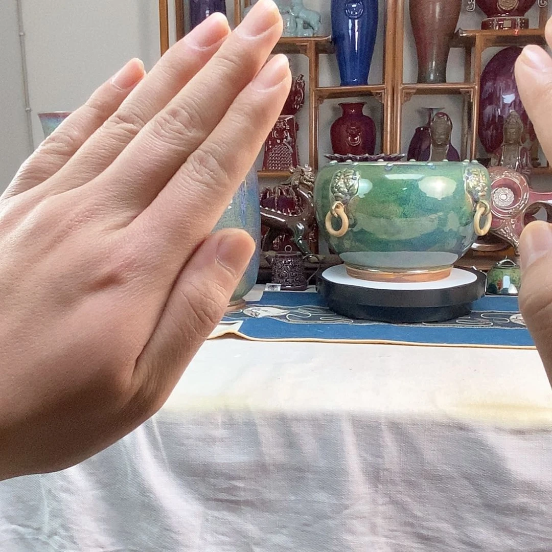 摆件湫*五大名窑钧窑