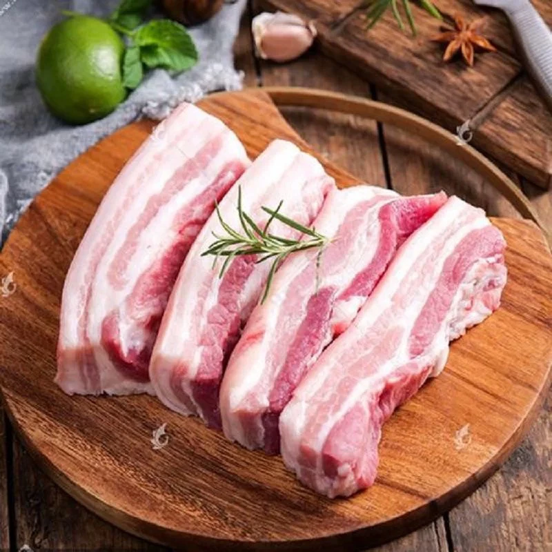 农家散养土猪带皮精修烤肉清蒸五花肉《无通脊，无下踹肉》新鲜猪肉