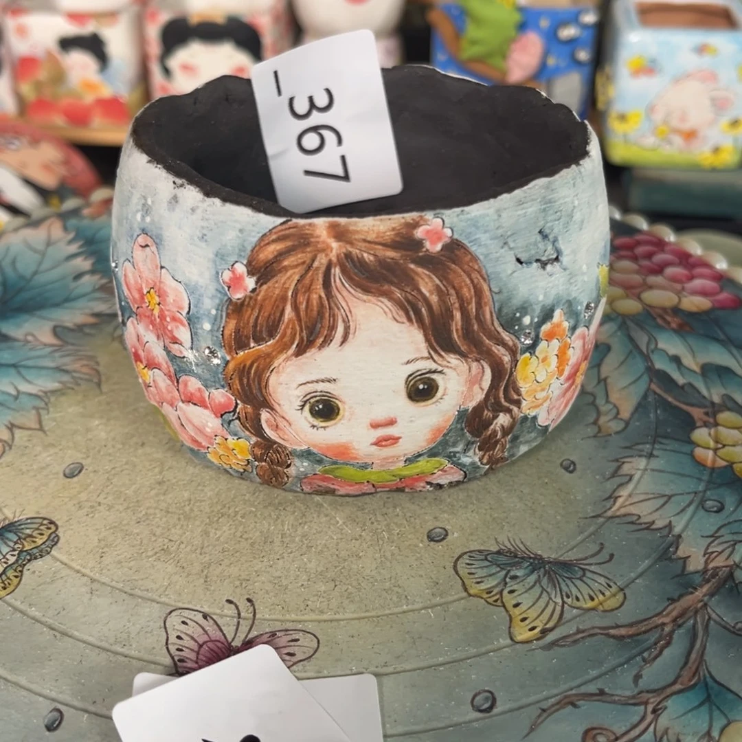 班***～367多肉花盆1个180元