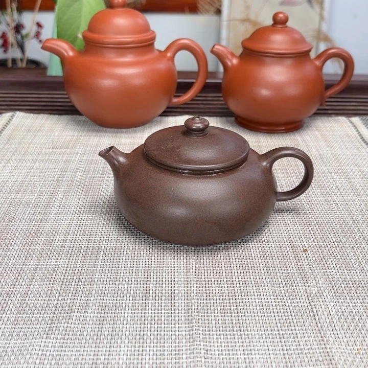 茶壶紫砂寒江160c