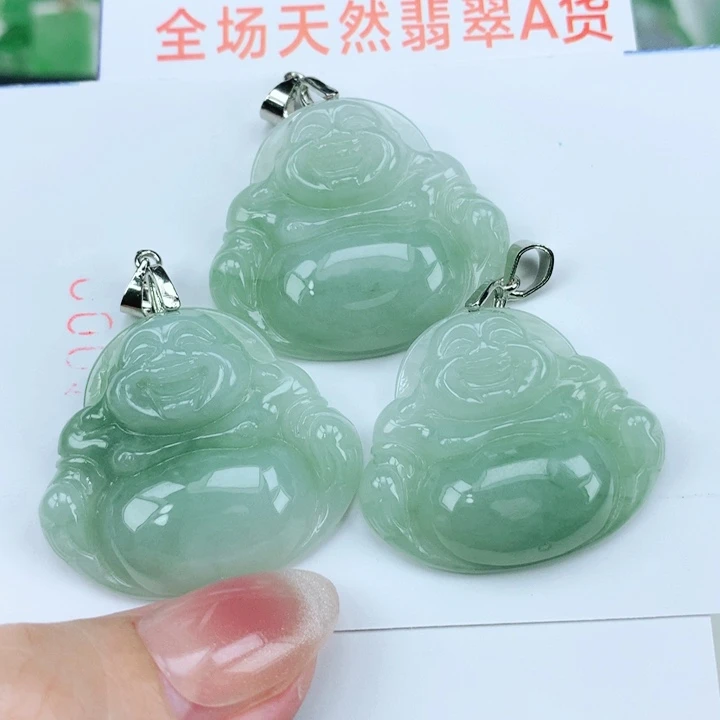翡翠未镶嵌颈饰多样性发其1