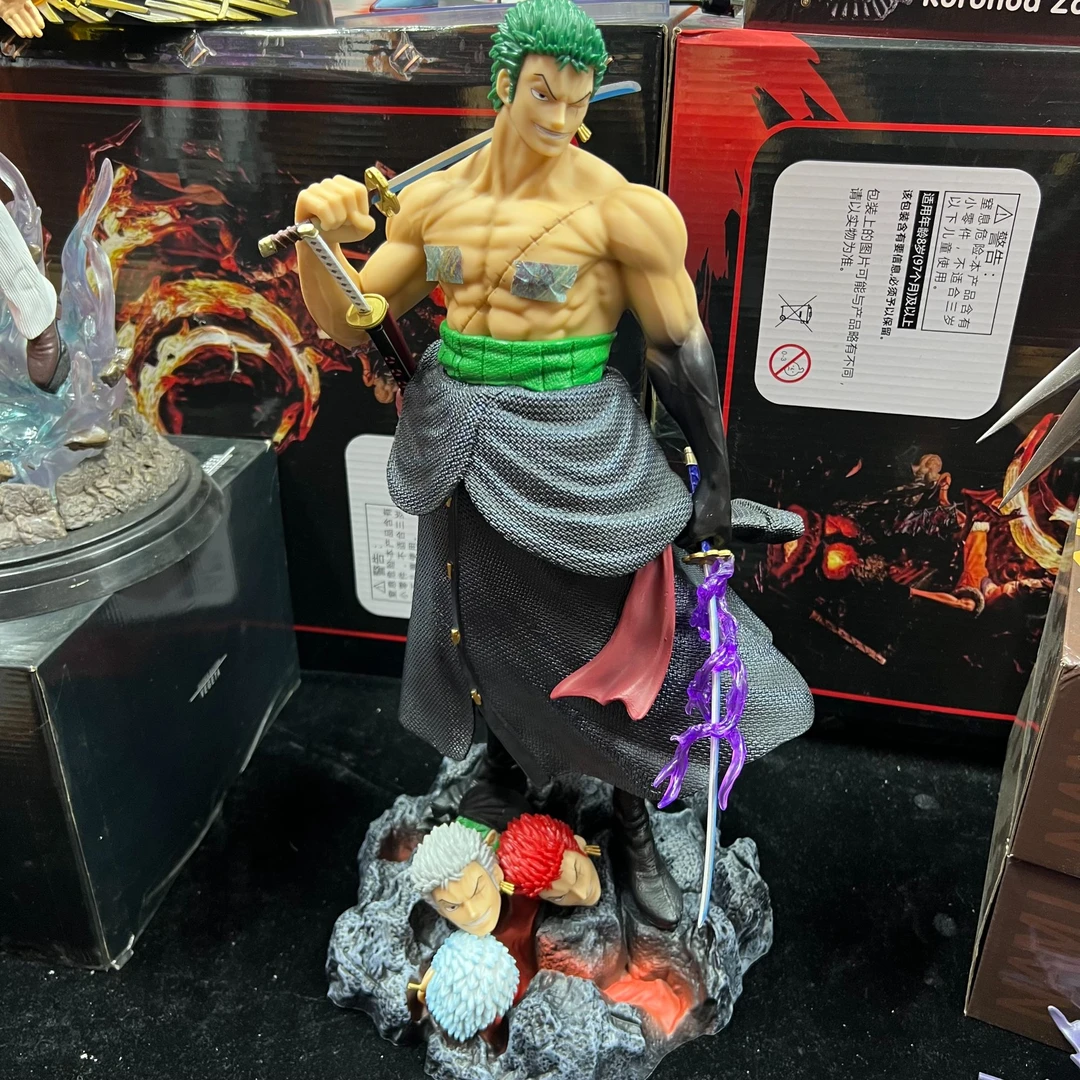 海贼王GK五头雕抗刀索隆  优质手办模玩