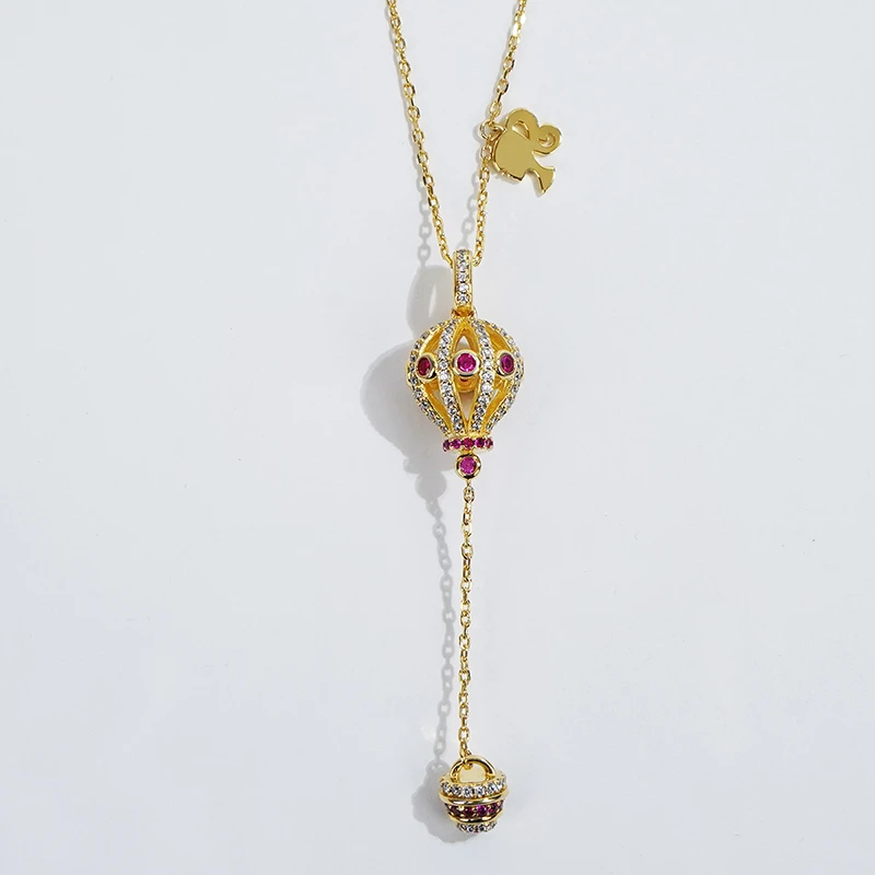 坠链均925银合成锆石 IME【Barbie芭比联名 官方正品】B0099