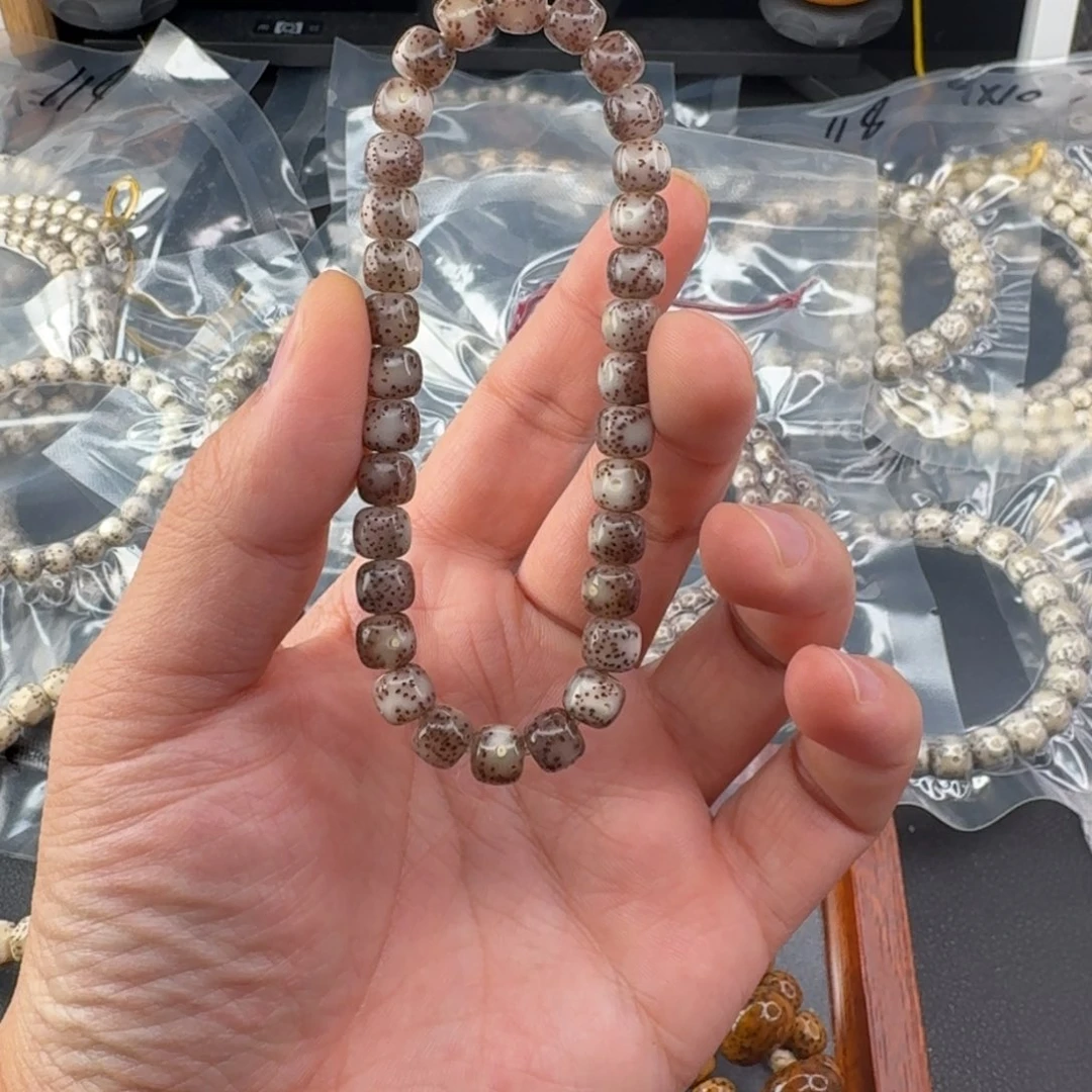 星月菩提手串杨*兒粉冰