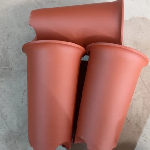 紫砂花盆100-3。17-25