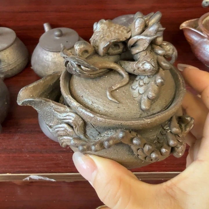 摆件柴烧福利心哦地方