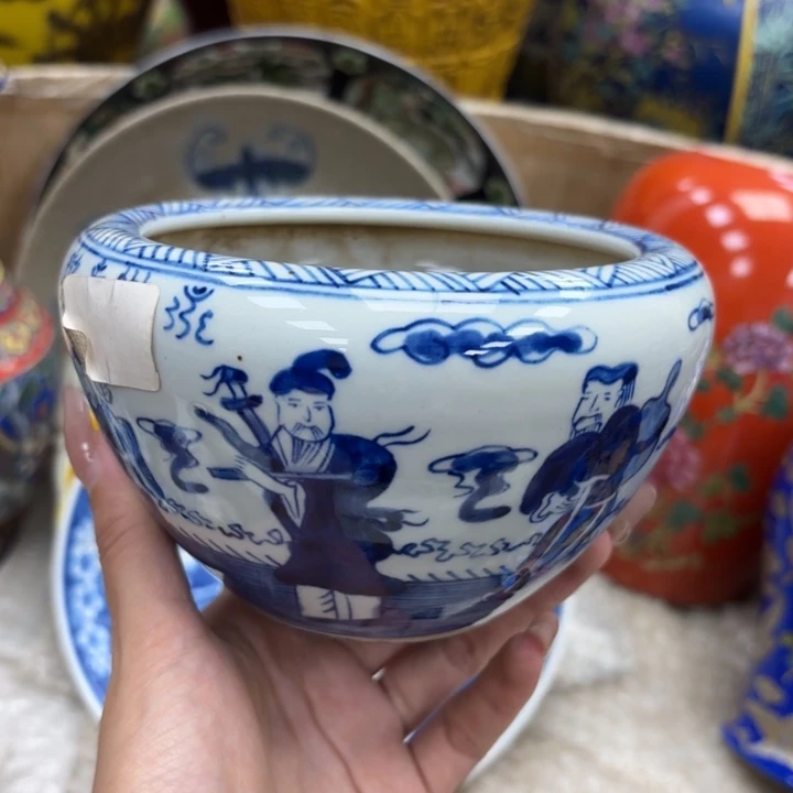 瓷片瓷器摆件 瓷器摆件