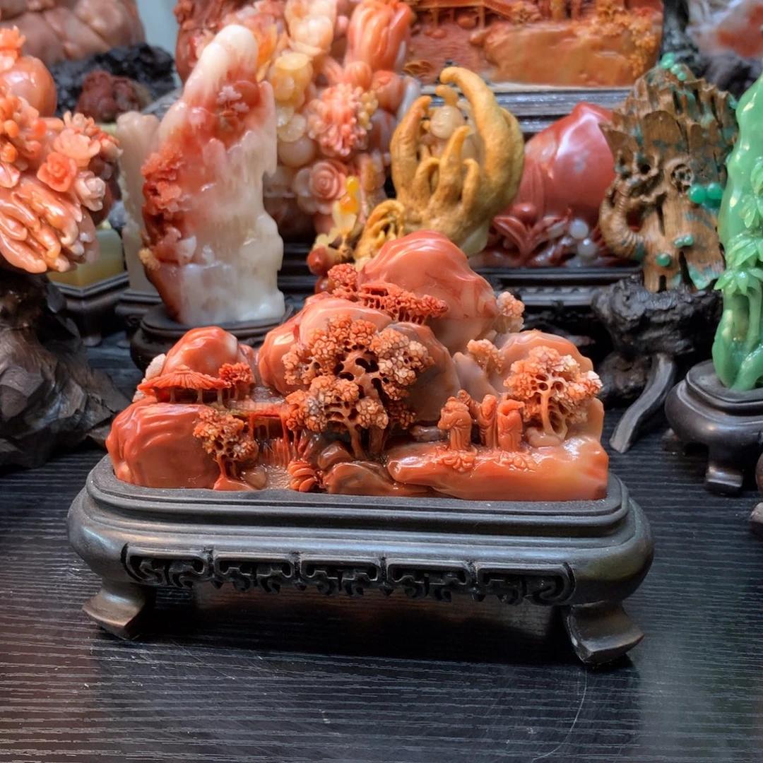 寿山石寿山石摆件