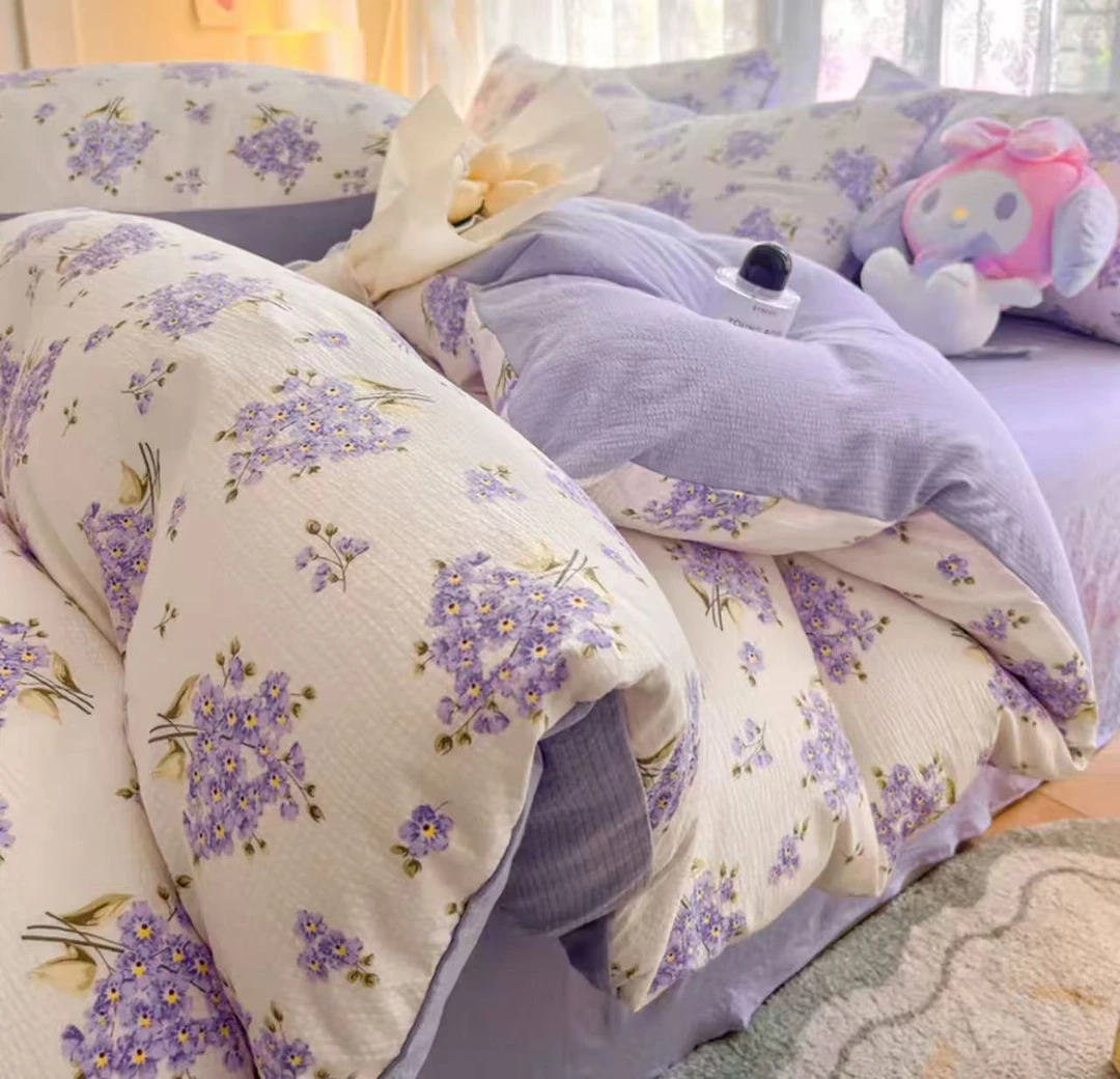 【雅致家居】新款四件套小清新简约时尚