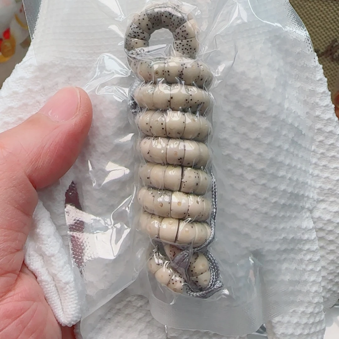 星月菩提手串大留白手工大肠7.5mm