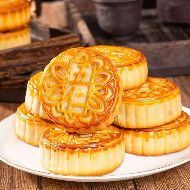【40克*20个】老式五仁小月饼传统美食糕点早餐代餐独立包装