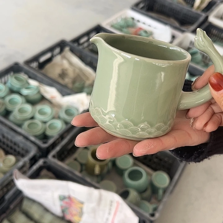 小米茶器龙泉青瓷