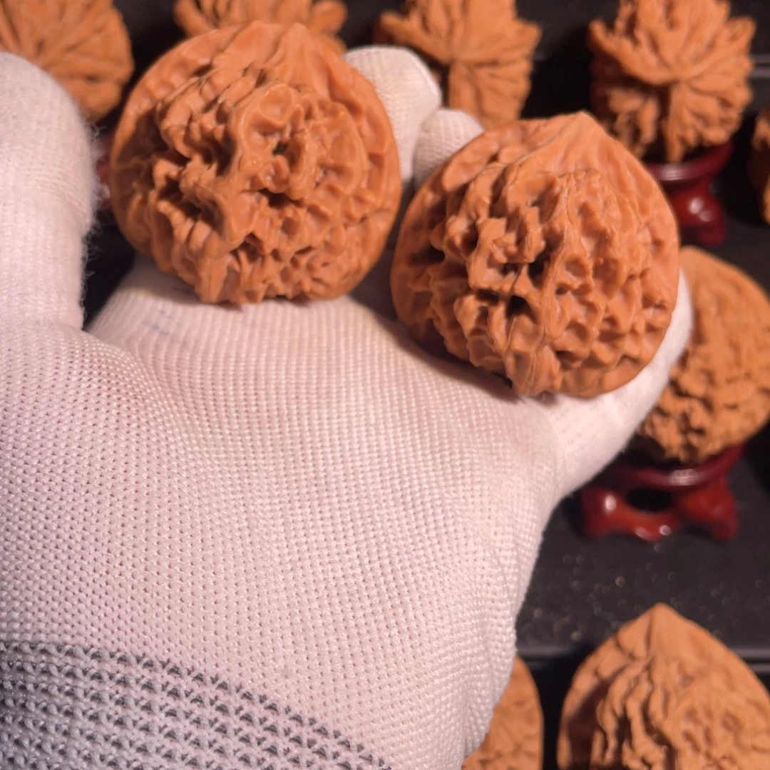 把件文玩核桃45官帽