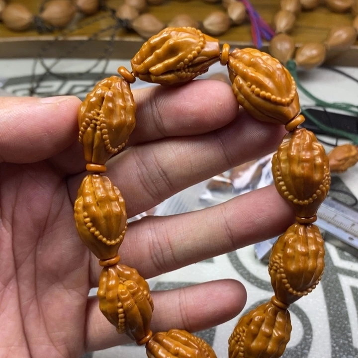 橄榄核手串/手链橄榄核雕工艺手串