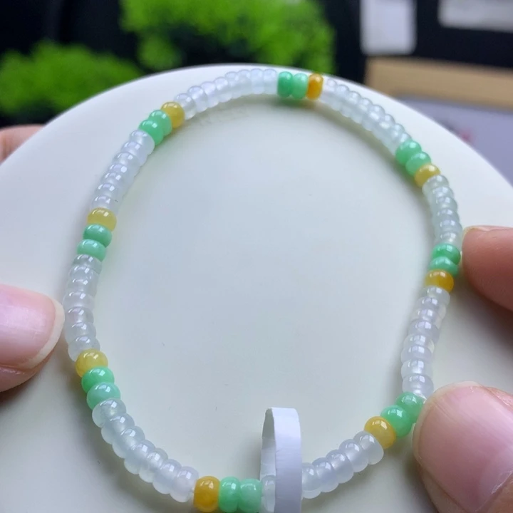 未镶嵌手串翡翠卡4