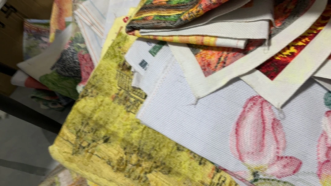 十字绣成品纯手工