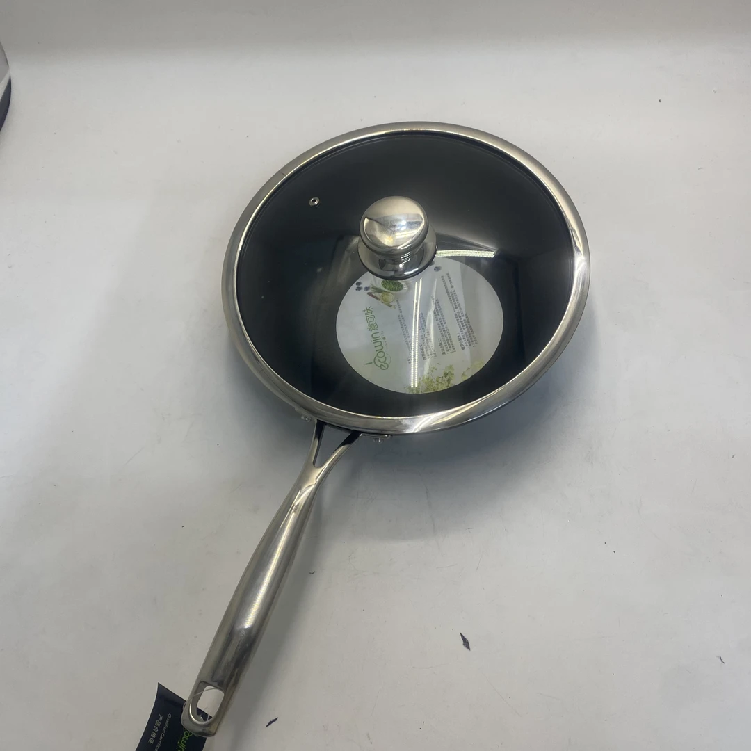 YKW30cm黑色炒锅【ywp】214