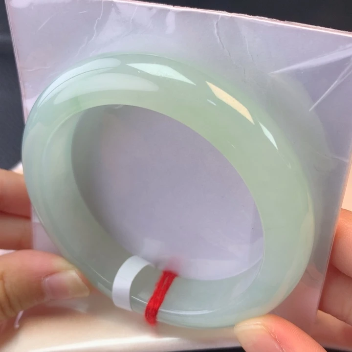 翡翠未镶嵌手镯54圈
