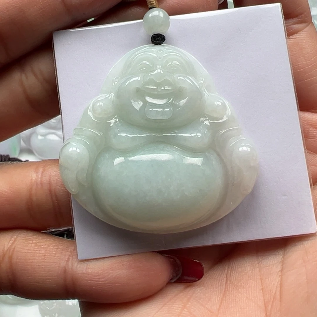 翡翠颈饰未镶嵌43×45×12