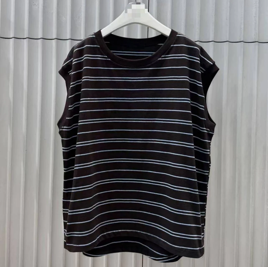 【奈野喜】韩国东大门正品/条纹背心【NO退NO换】