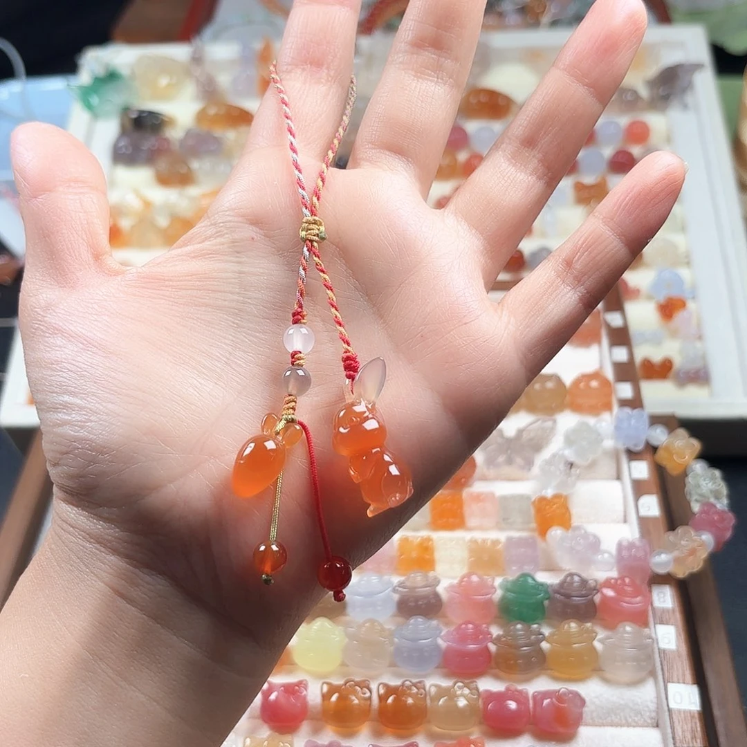 玛瑙/玉髓未镶嵌颈饰