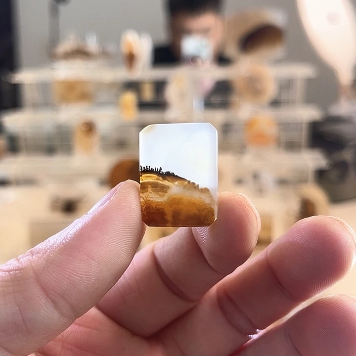 玛瑙/玉髓未镶嵌吊坠(不含链)