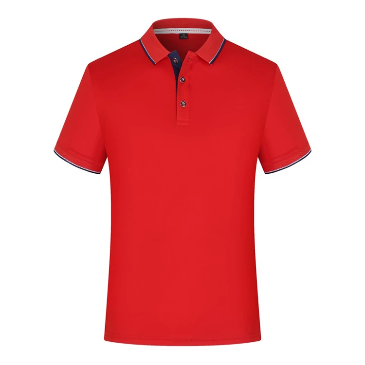 夏季短袖速干POLO衫动动面料易干工衣冰丝活动服印LOGO工作服翻领