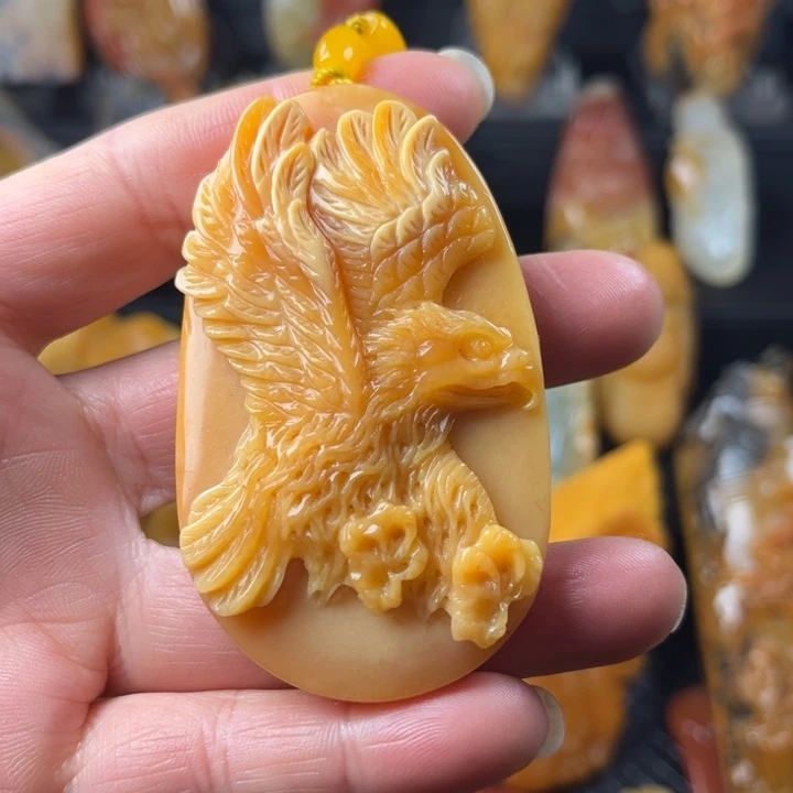 石英质玉（黄龙玉）未镶嵌手链