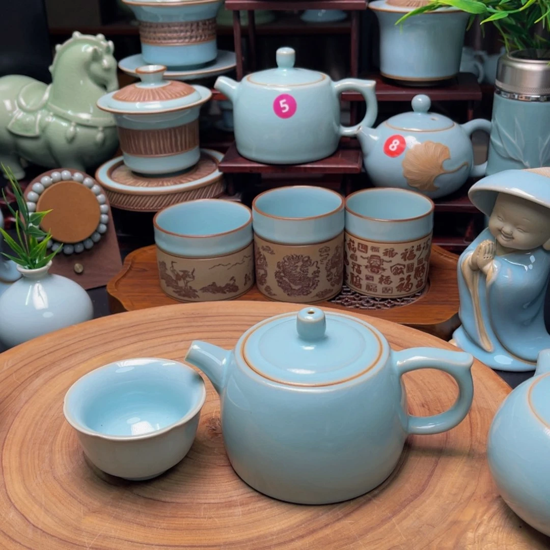 【闪购商品】汝州单壶，壶，壶，杯子