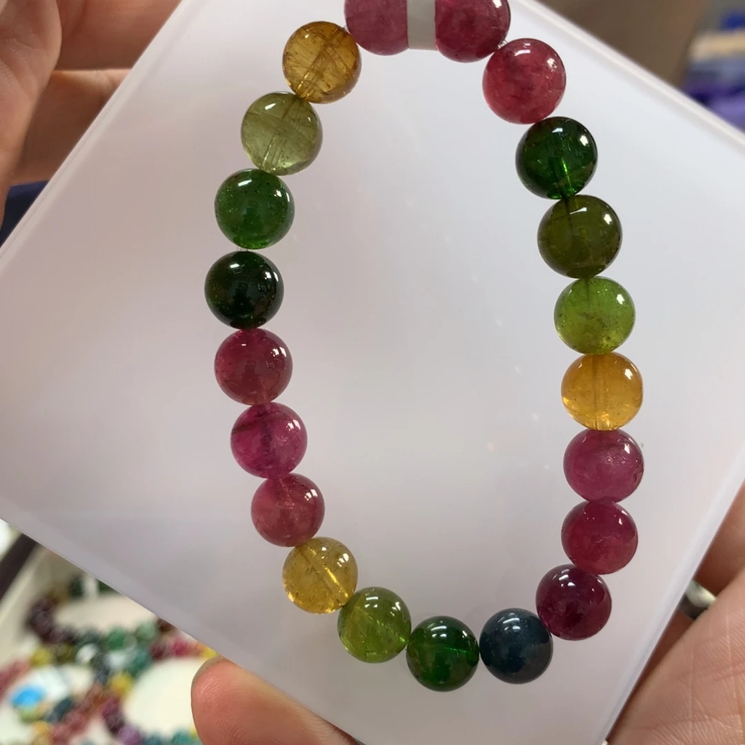 碧玺手链未镶嵌9.2左右