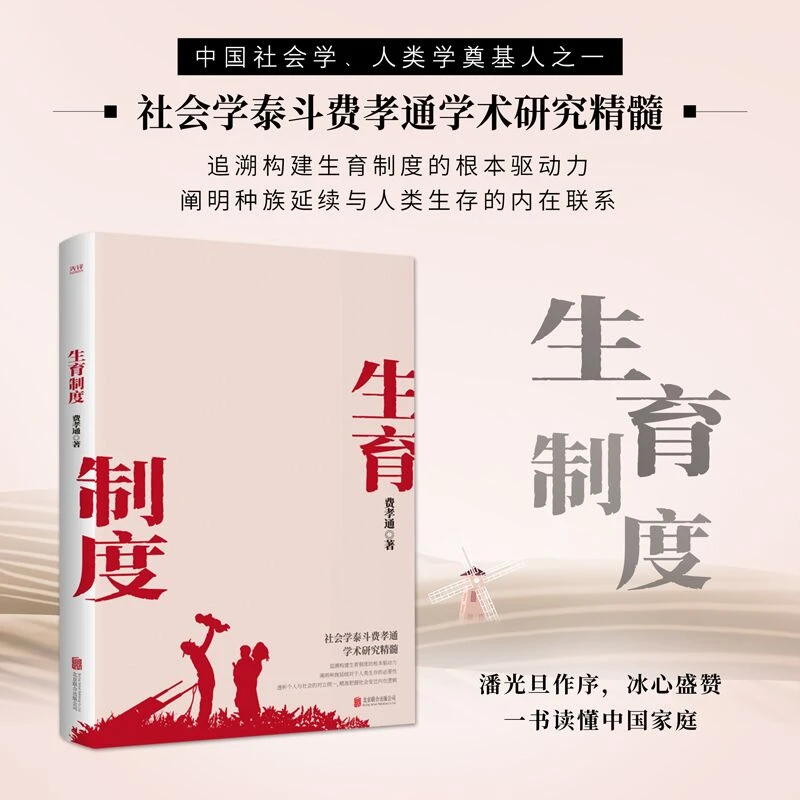 生育制度社会学泰斗费孝通学术经典一书读懂中国家庭