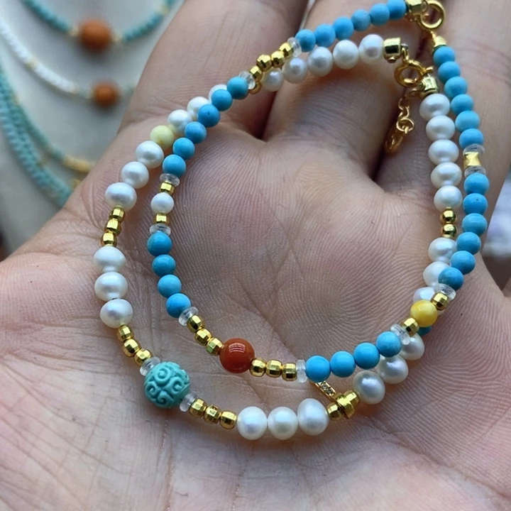 南红玛瑙手链未镶嵌