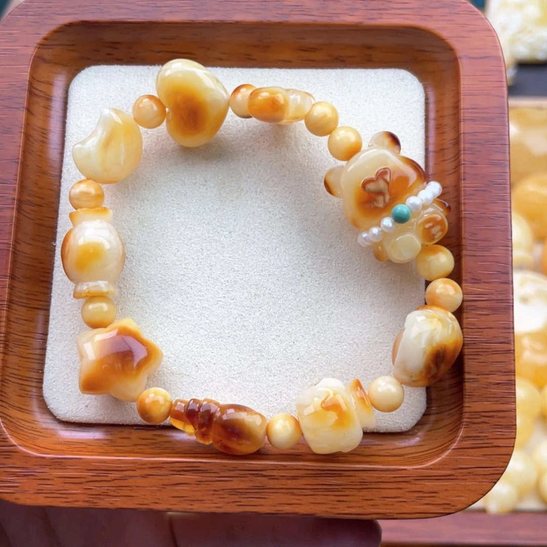 未镶嵌琥珀裸石蜜蜡