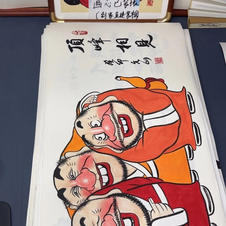 国画禅意画纯手绘作品