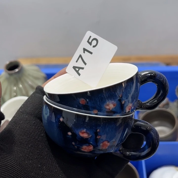 王***斌瓷片茶摆件工艺品摆件666