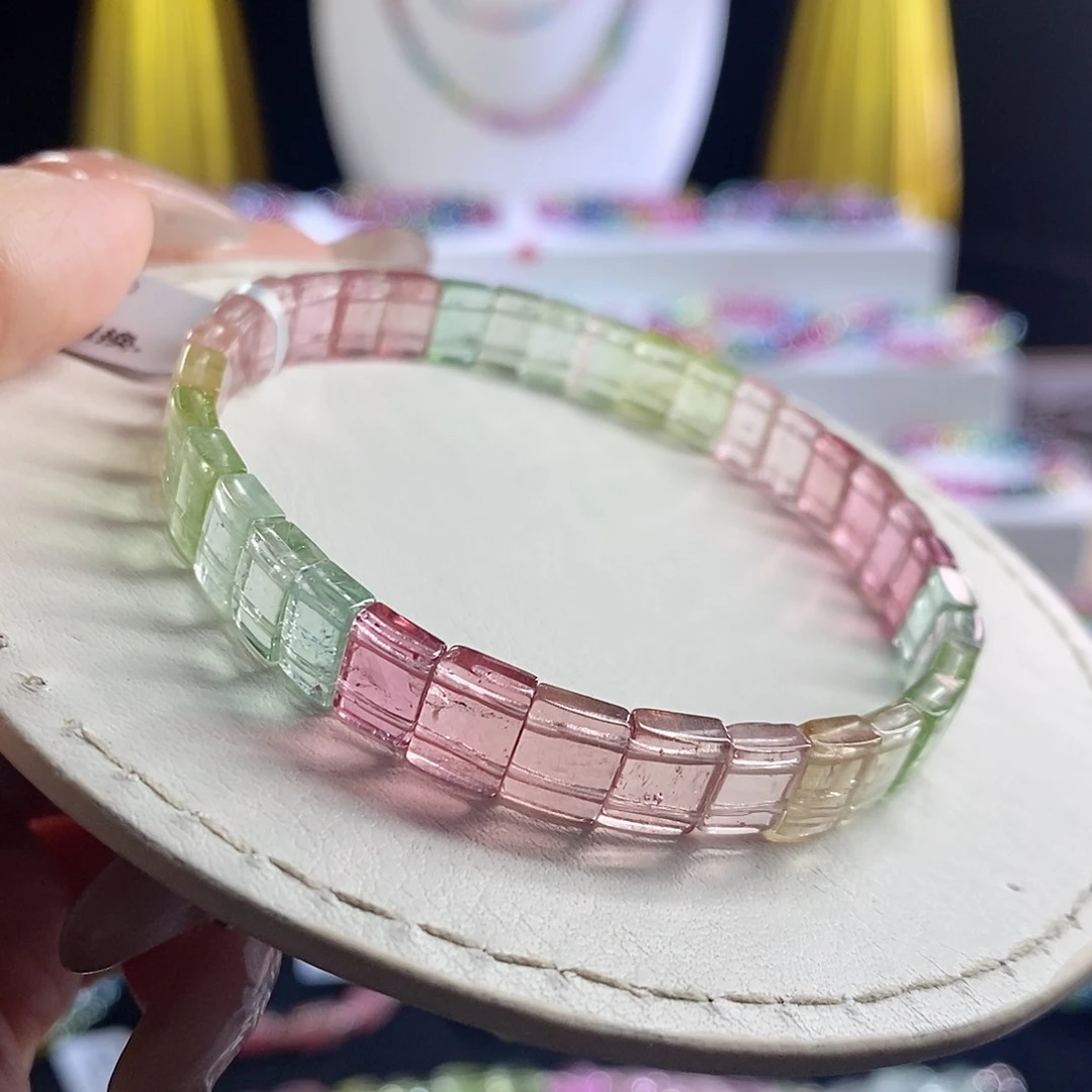 未镶嵌手链碧玺手牌