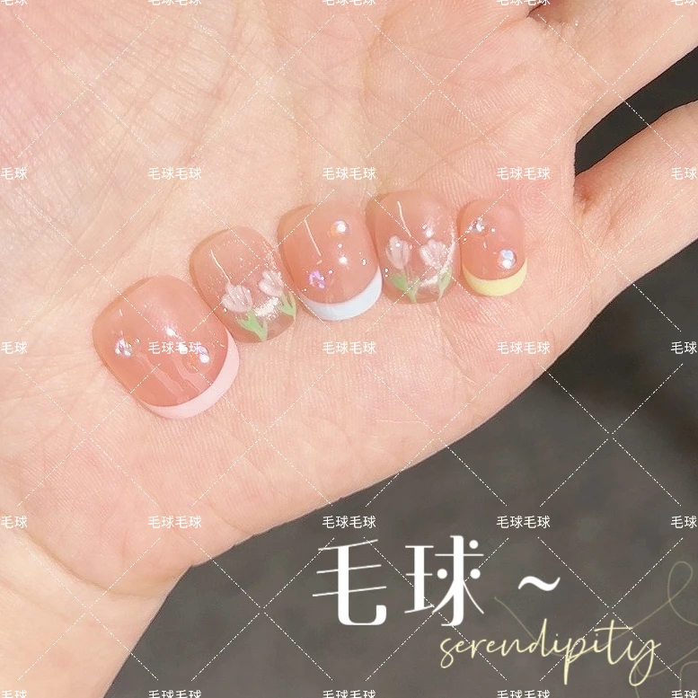 【花季少女】纯手工 轻奢设计纯手工穿戴甲