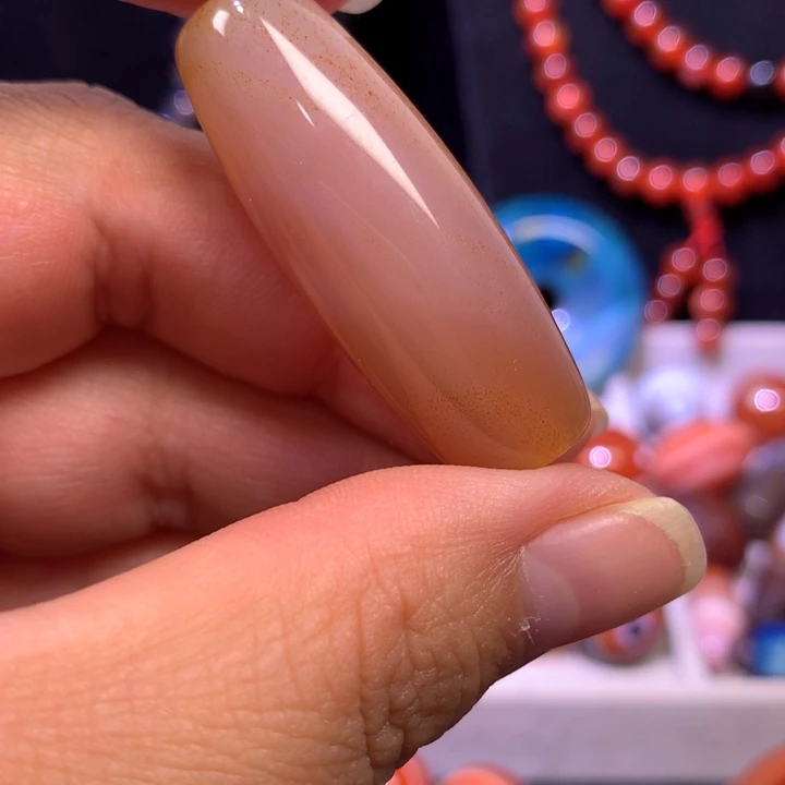 竹***安未镶嵌玛瑙/玉髓珠宝奇石