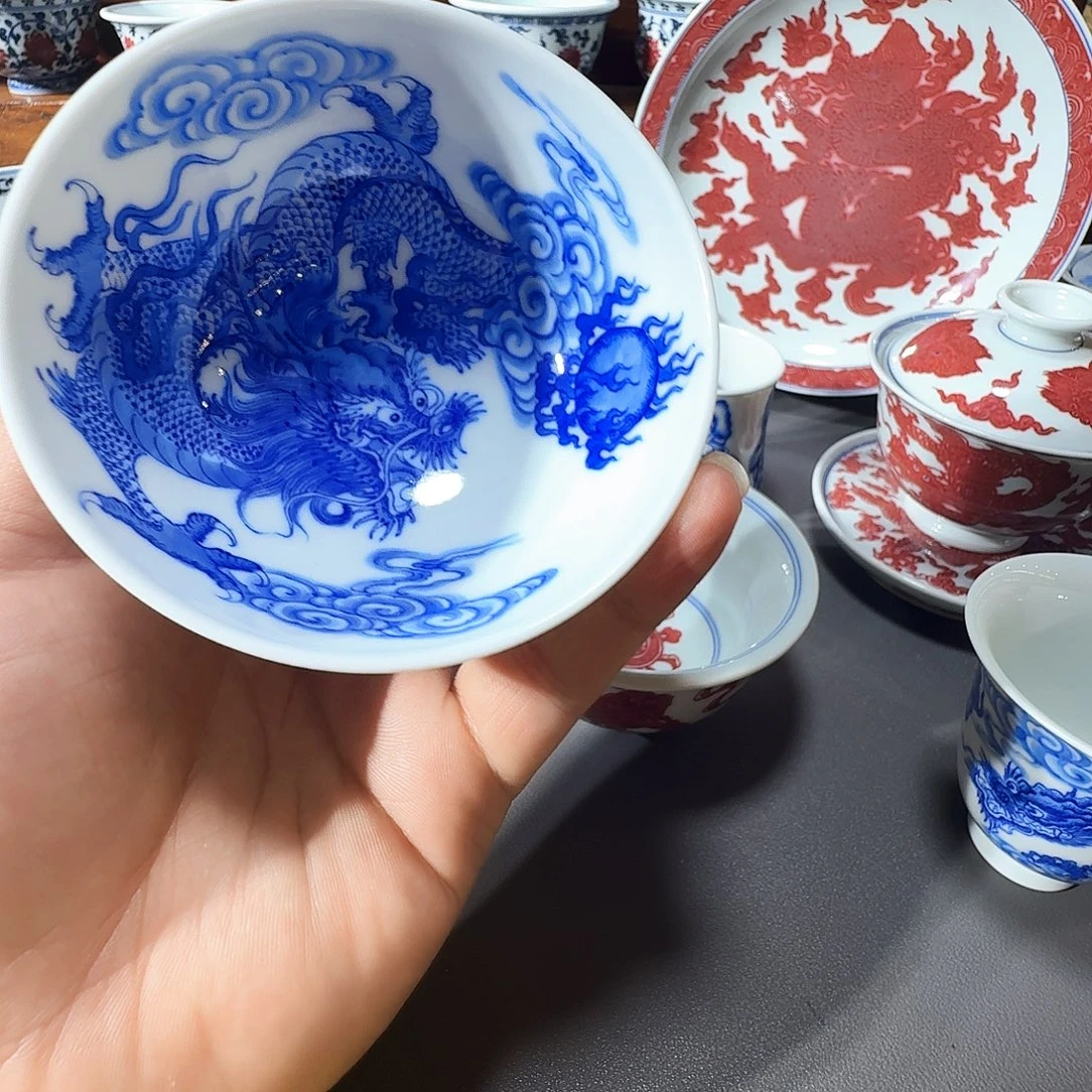 止***光泥塑主人杯手工手绘