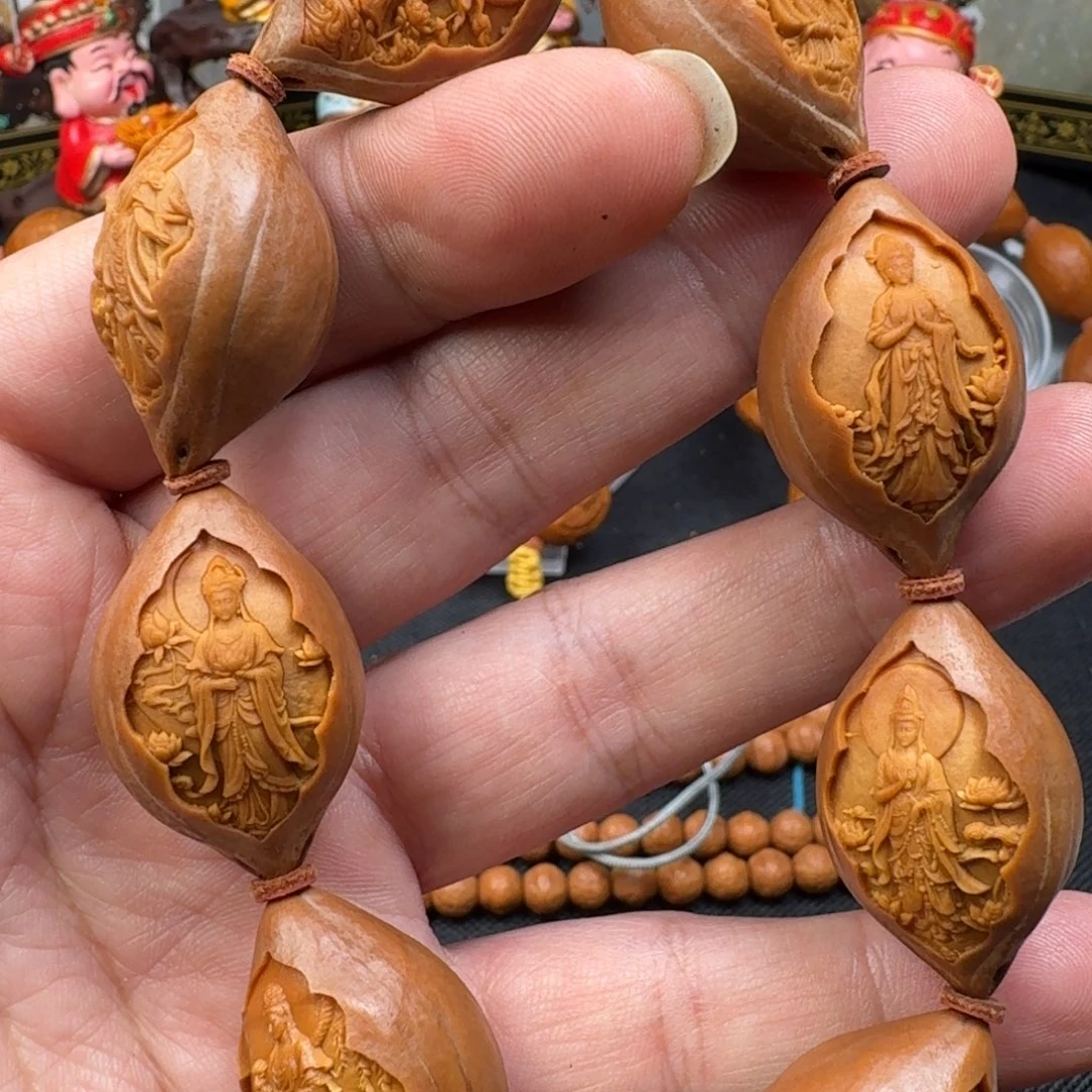 用***4手串/手链橄榄核观音
